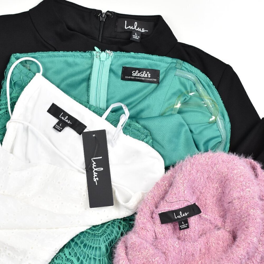 Lulu's Dress Romper BUNDLE - L - Picture 2 of 13